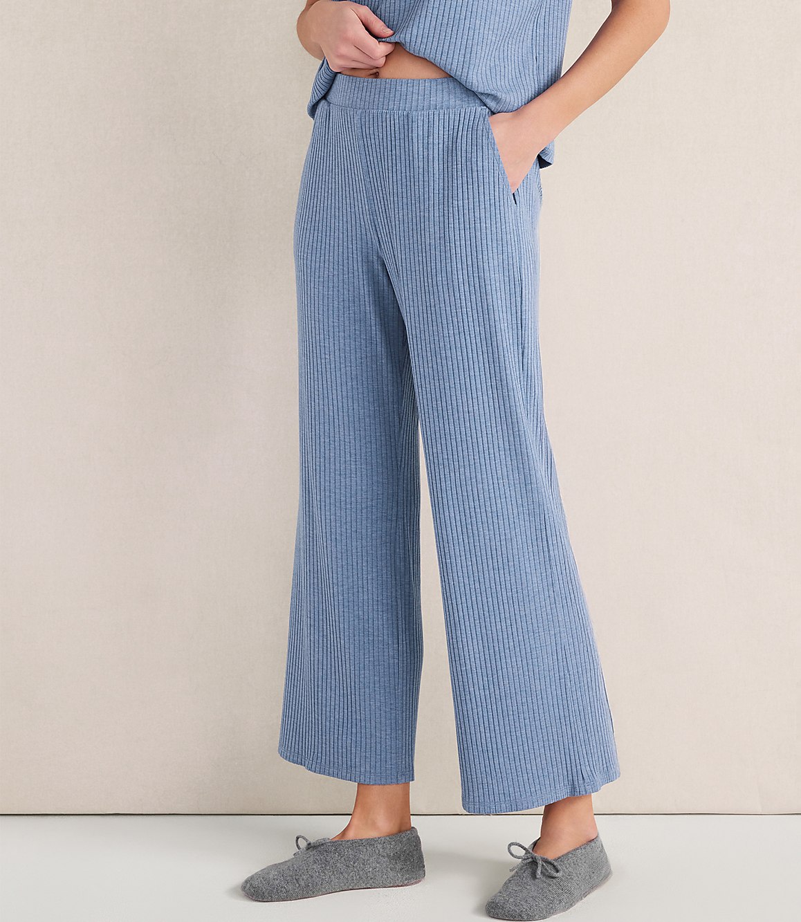 Haven Well Within Drapey Rib Knit Pants