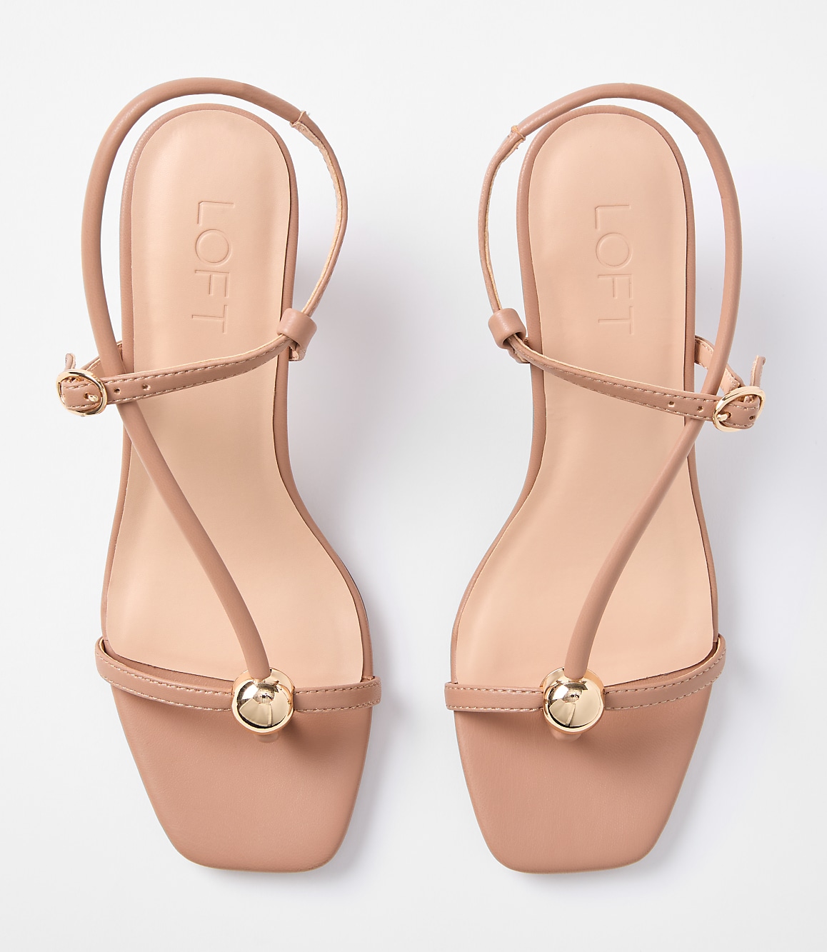 Studded Strappy Heels