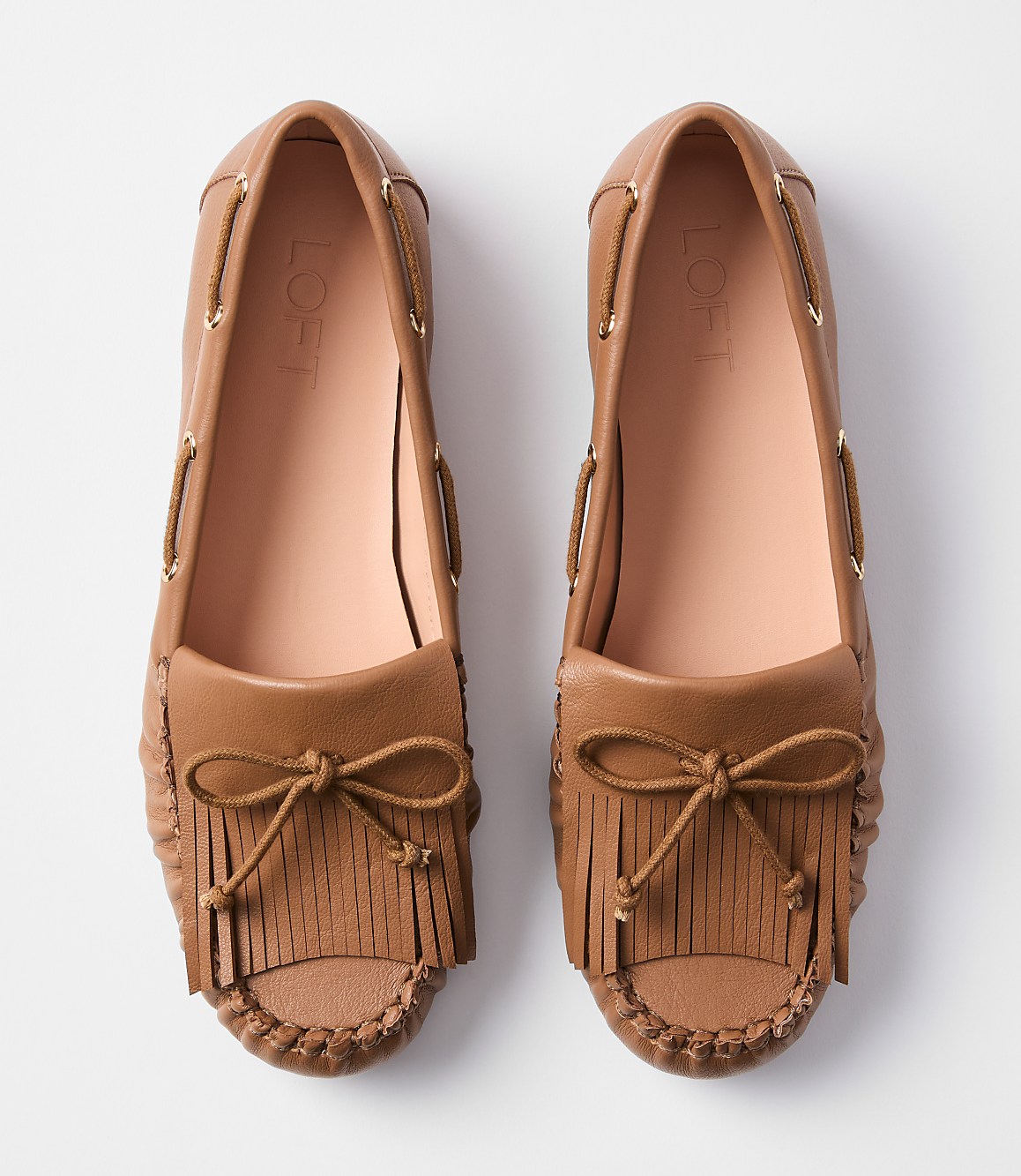 Fringe Bow Moccasins