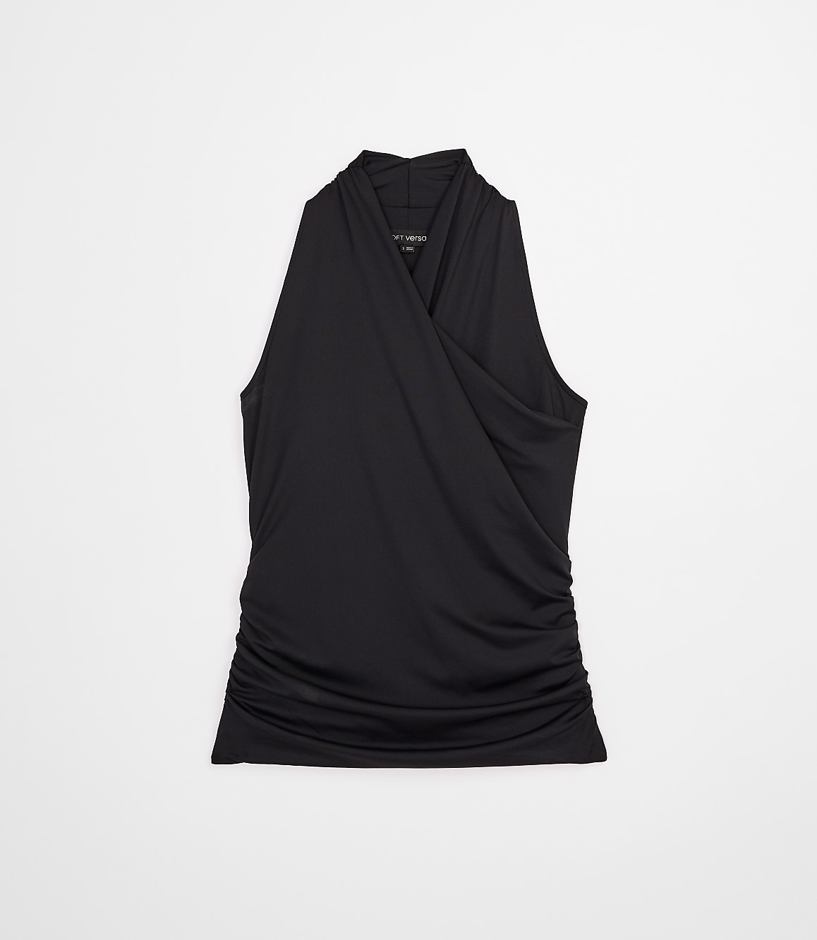 Petite LOFT Versa 360 Knit Crossover Halter Top