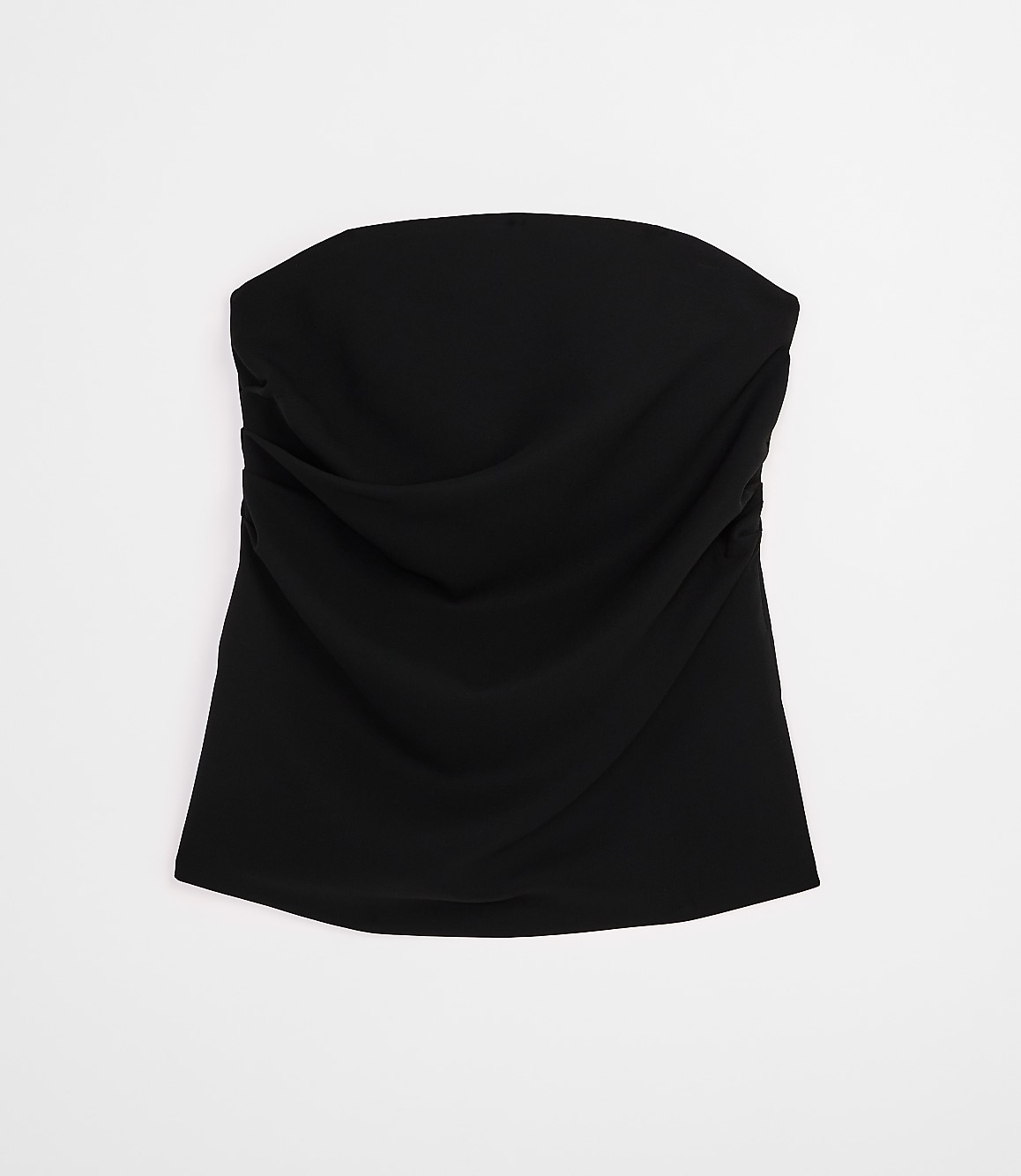 Petite LOFT Versa Crepe Drape Bustier