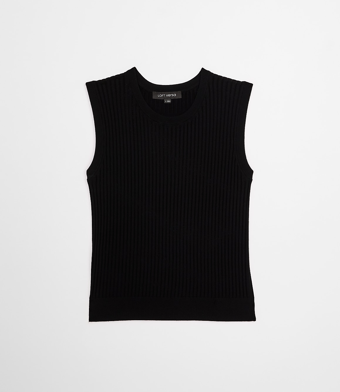 LOFT Versa Ribbed Sleeveless Sweater