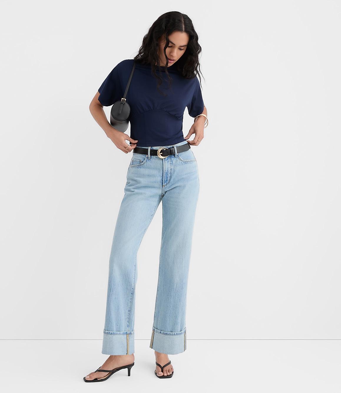 Corset Hem Tee