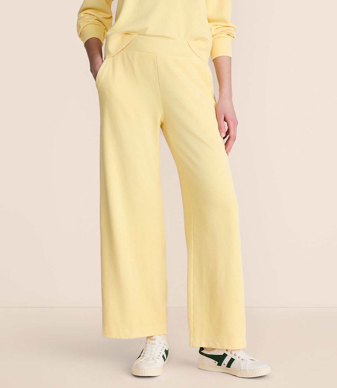 Lou & Grey Terrysoft Wide Leg Sweatpants