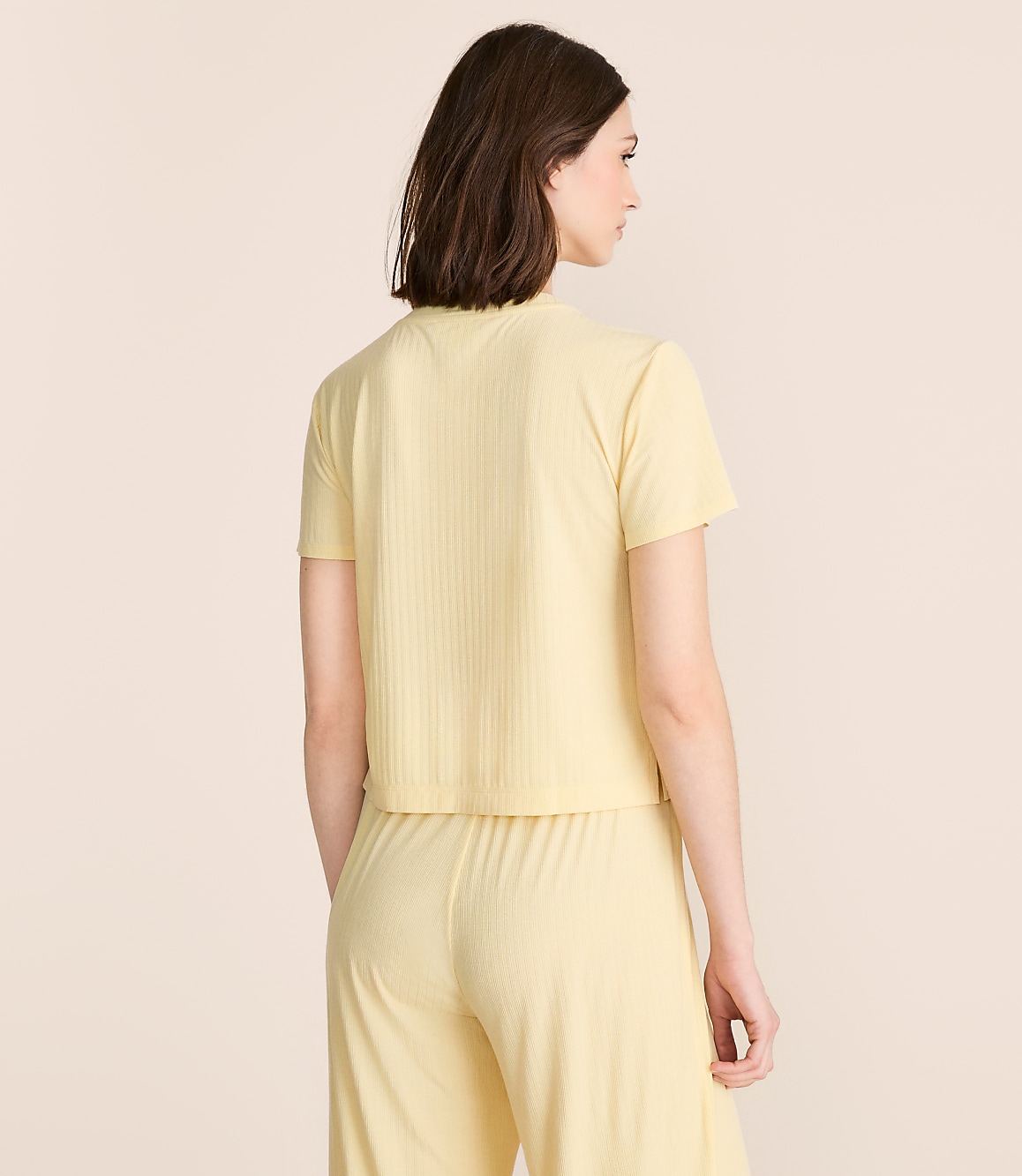 Lou & Grey Ribbed Modal Pajama Tee