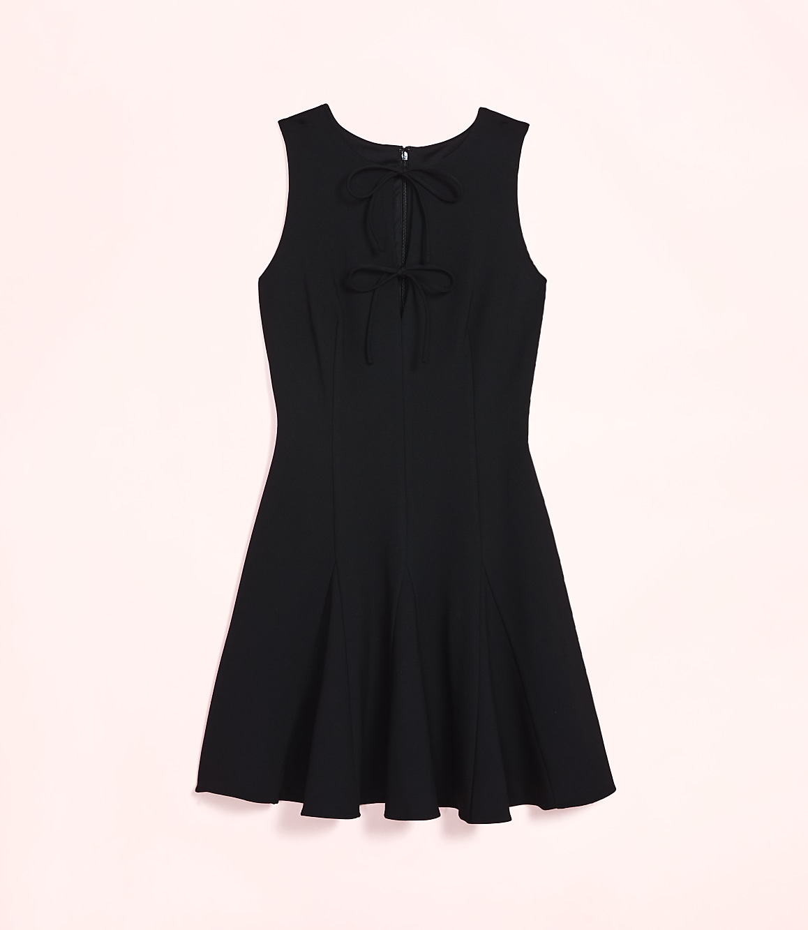 Lately Bow Flare Mini Dress