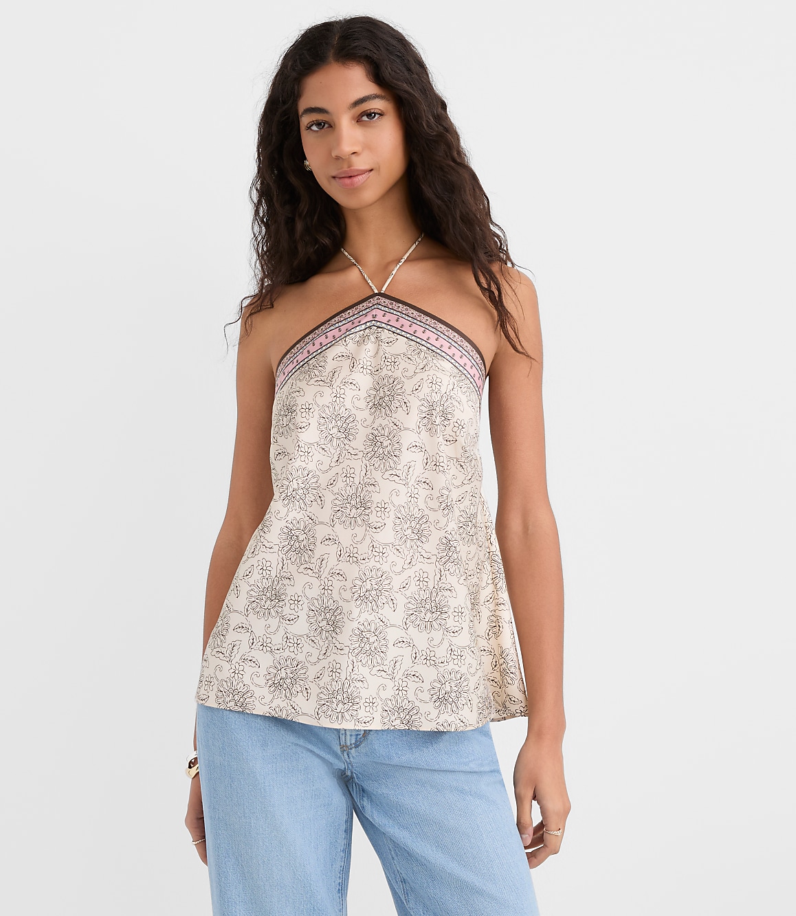 Petite Patchwork Halter Top