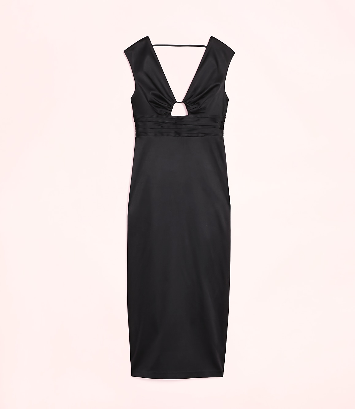 Lately Satin Cutout Gown