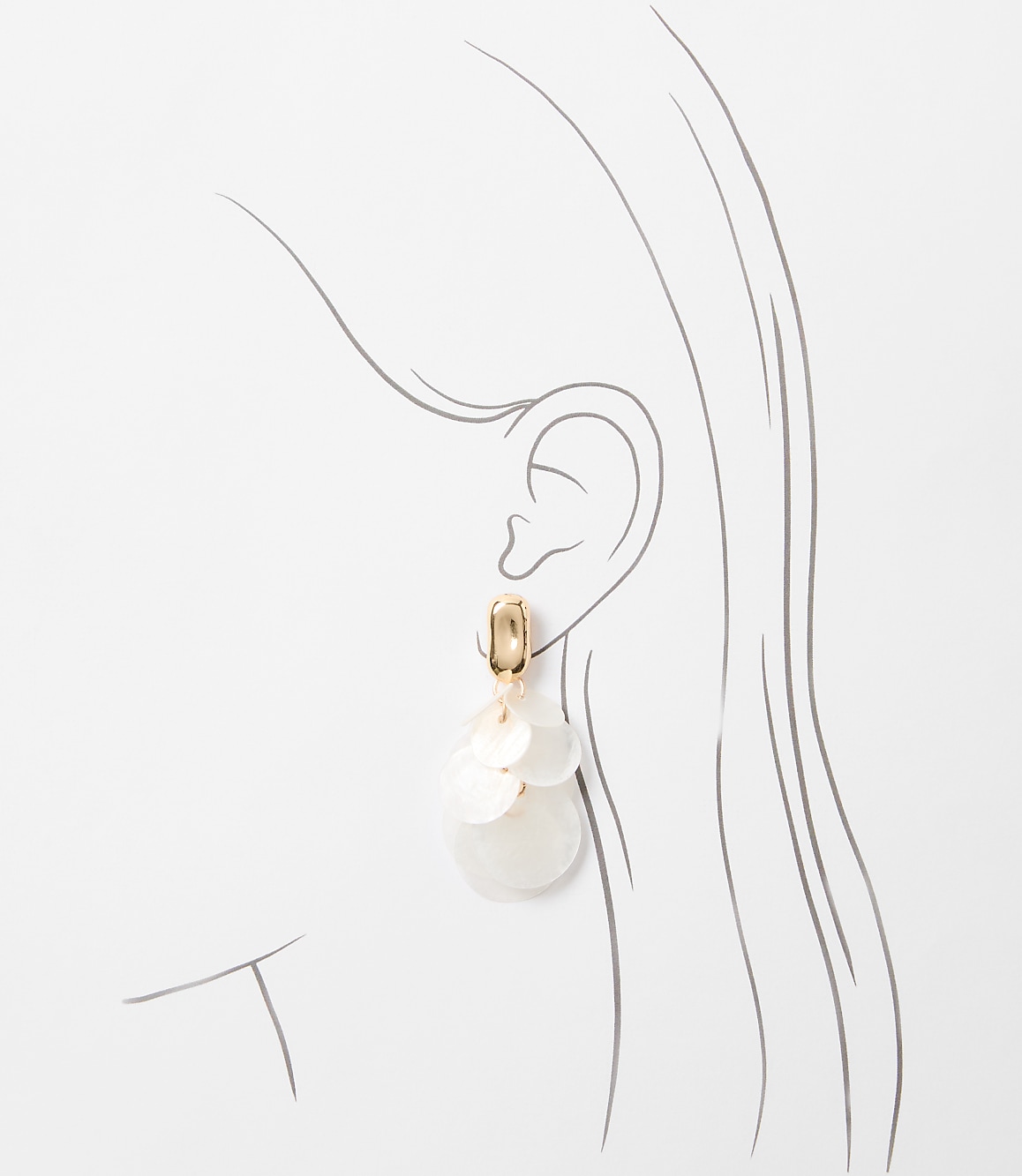 Shell Chandelier Earrings