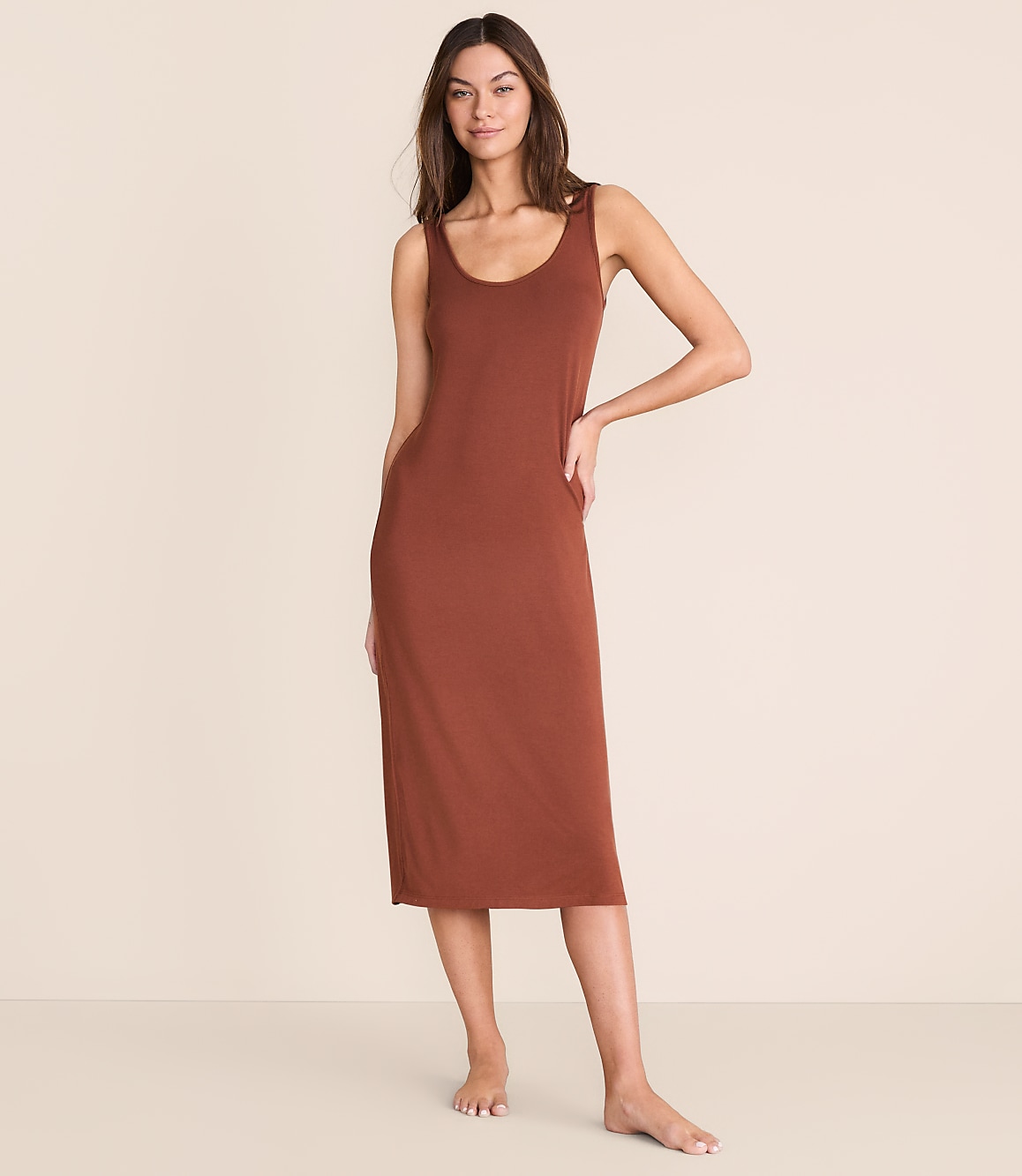 Lou & Grey Softened Modal Pajama Dress