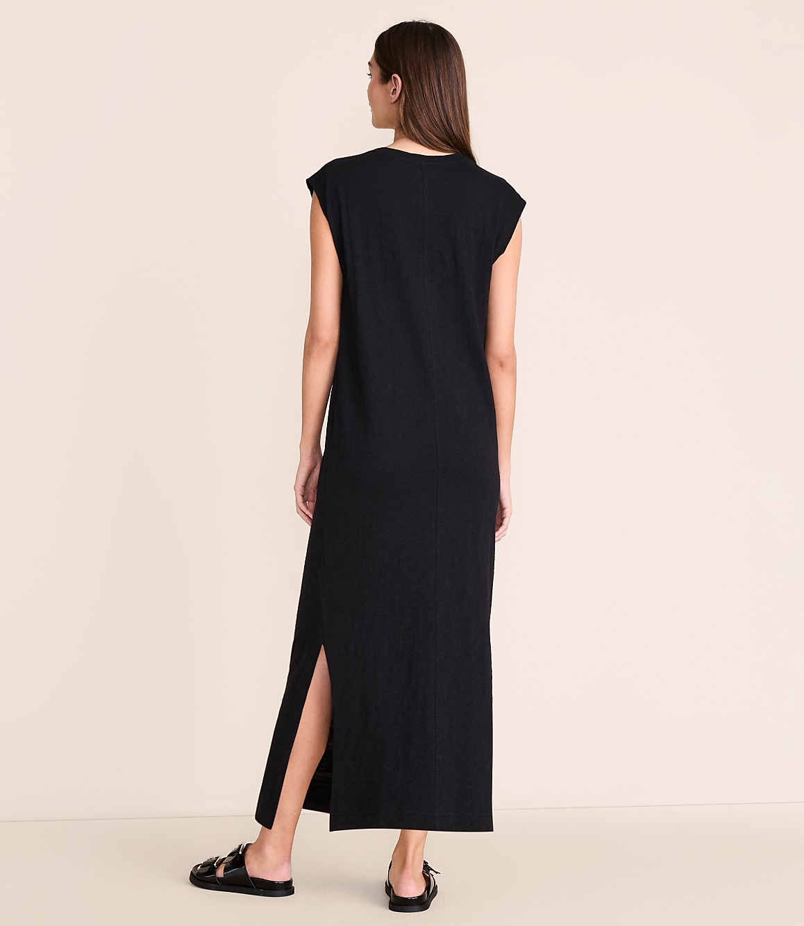 Lou & Grey Muscle Tee Midi Pocket Dress