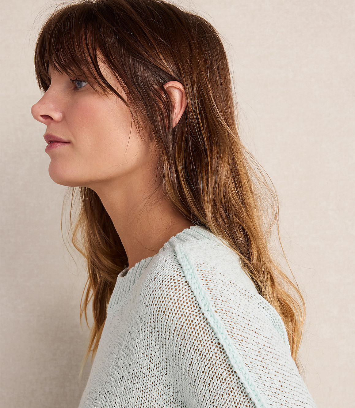 Haven Well Within Linen Tape Yarn Crewneck
