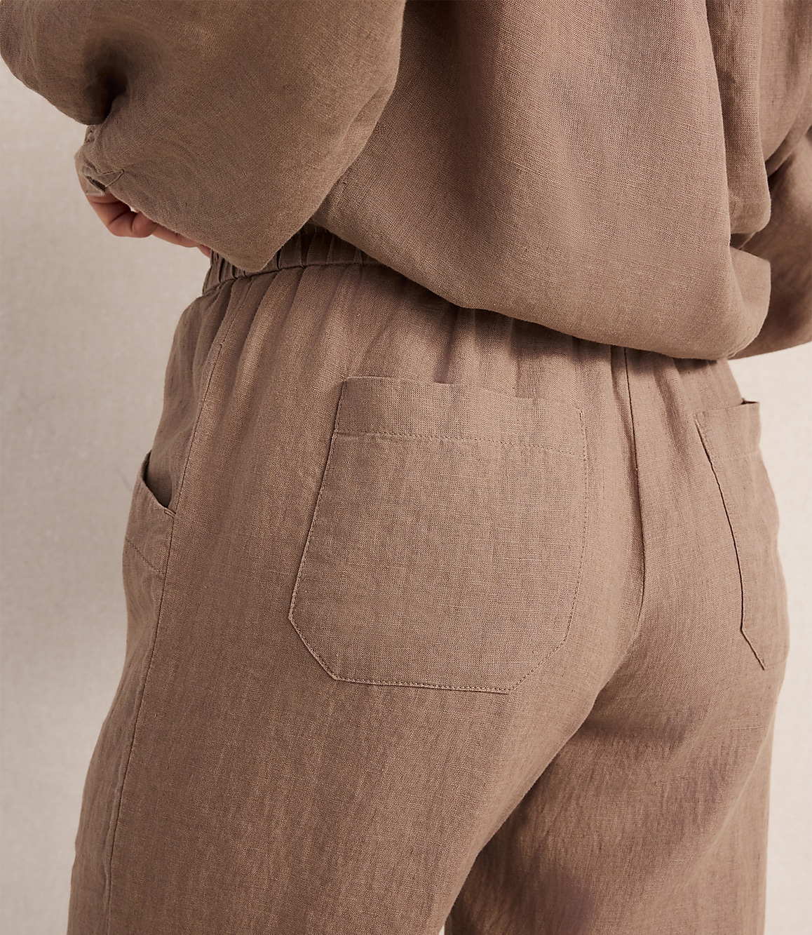 Haven Well Within Linen Straight Leg Pants