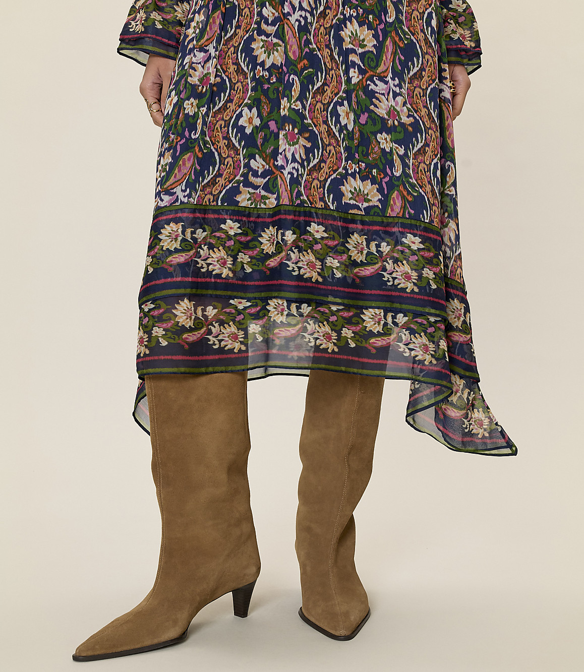 Rebecca Taylor Isha Long Sleeve Dress