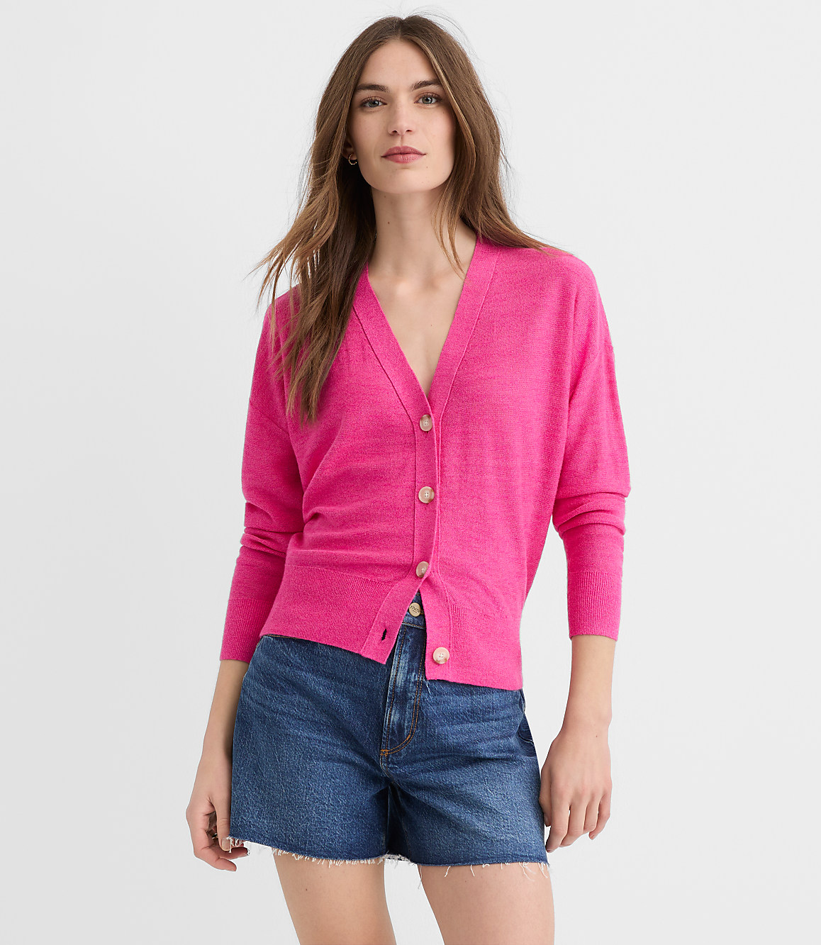 Modern V-Neck Cardigan