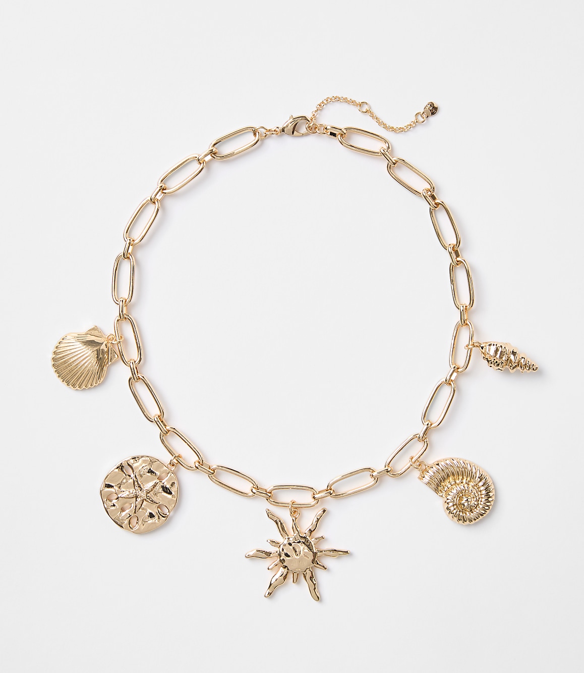 Sun & Seashell Statement Necklace