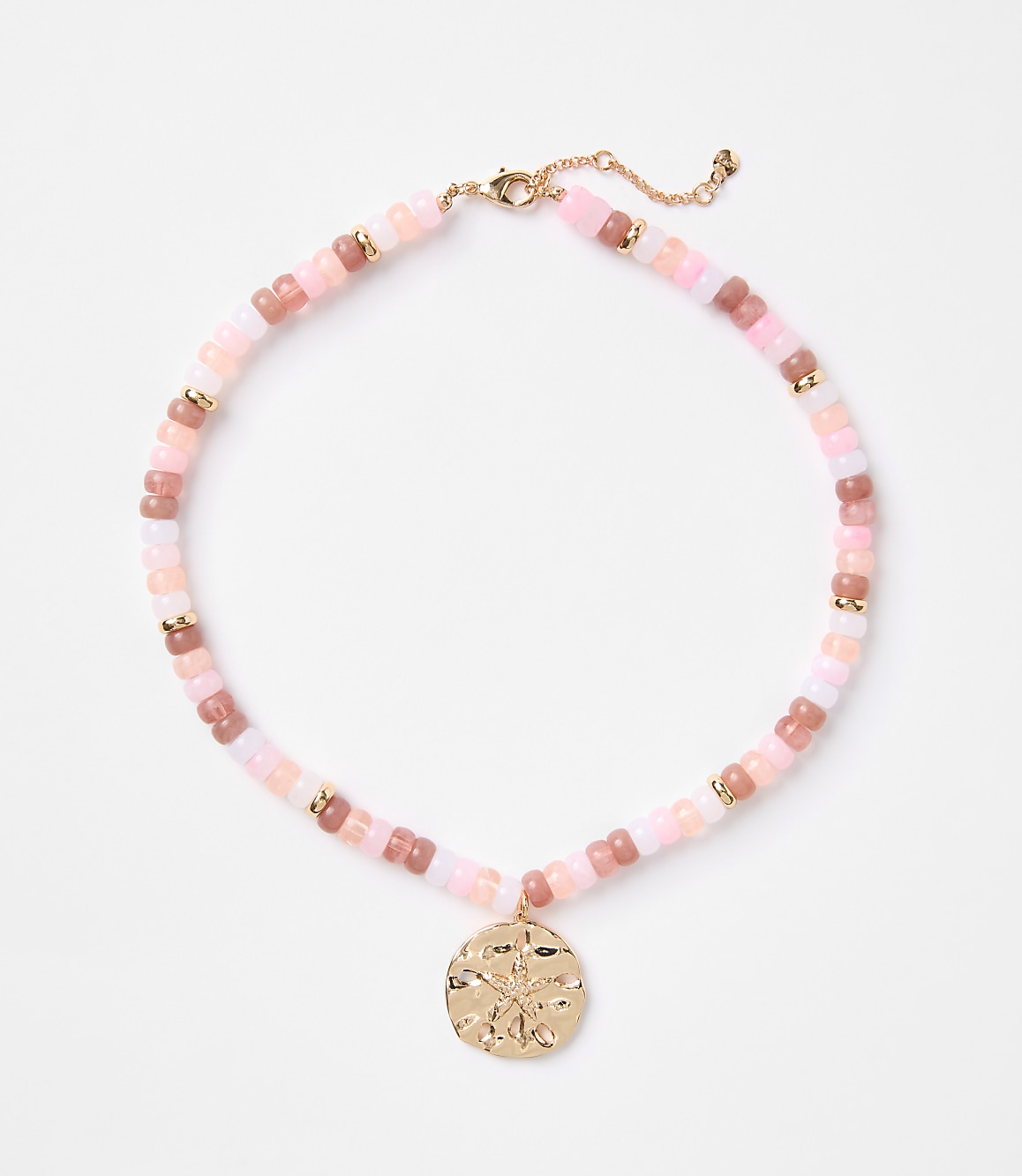 Starfish Coin Statement Necklace