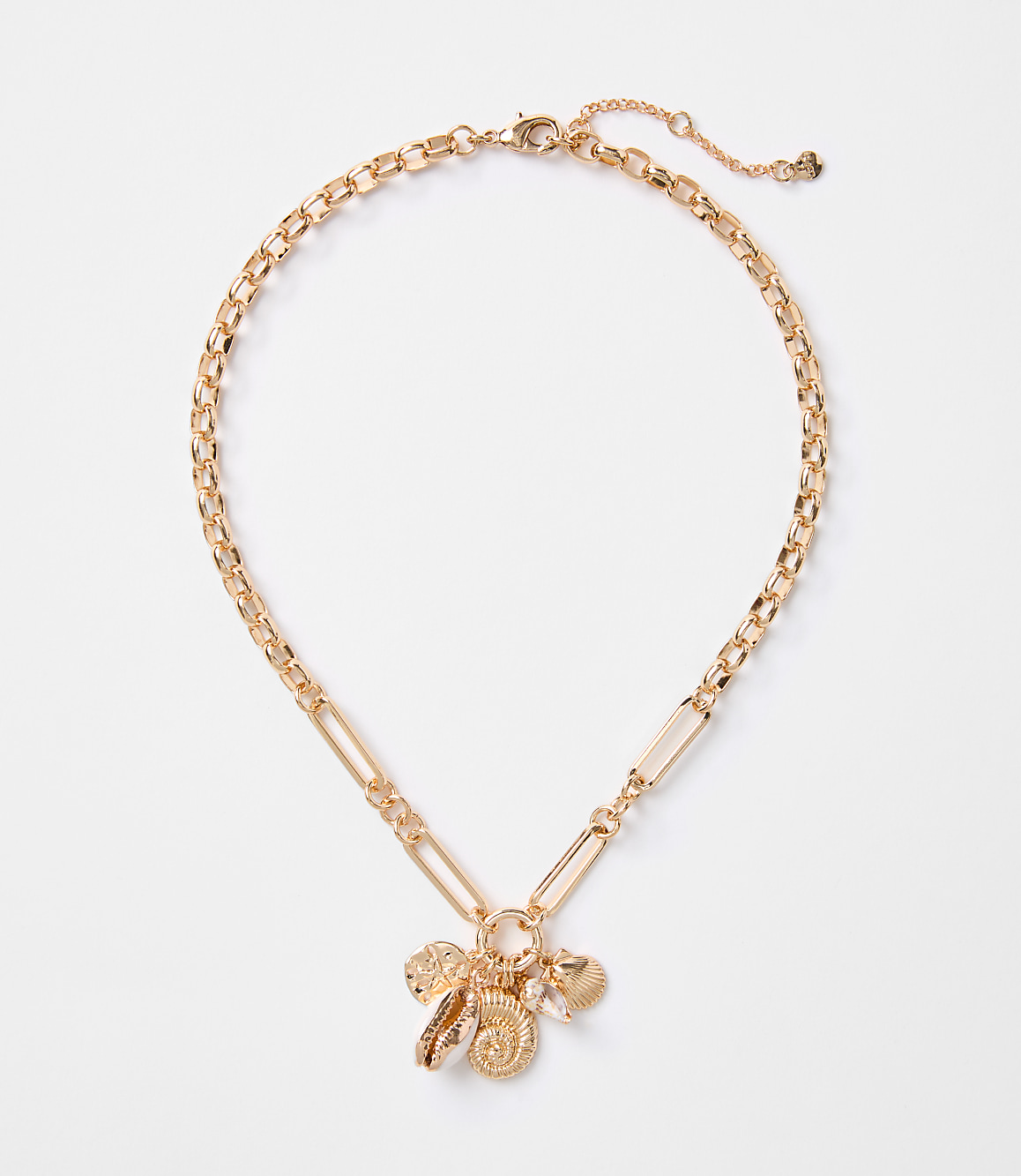 Seashell Cluster Necklace