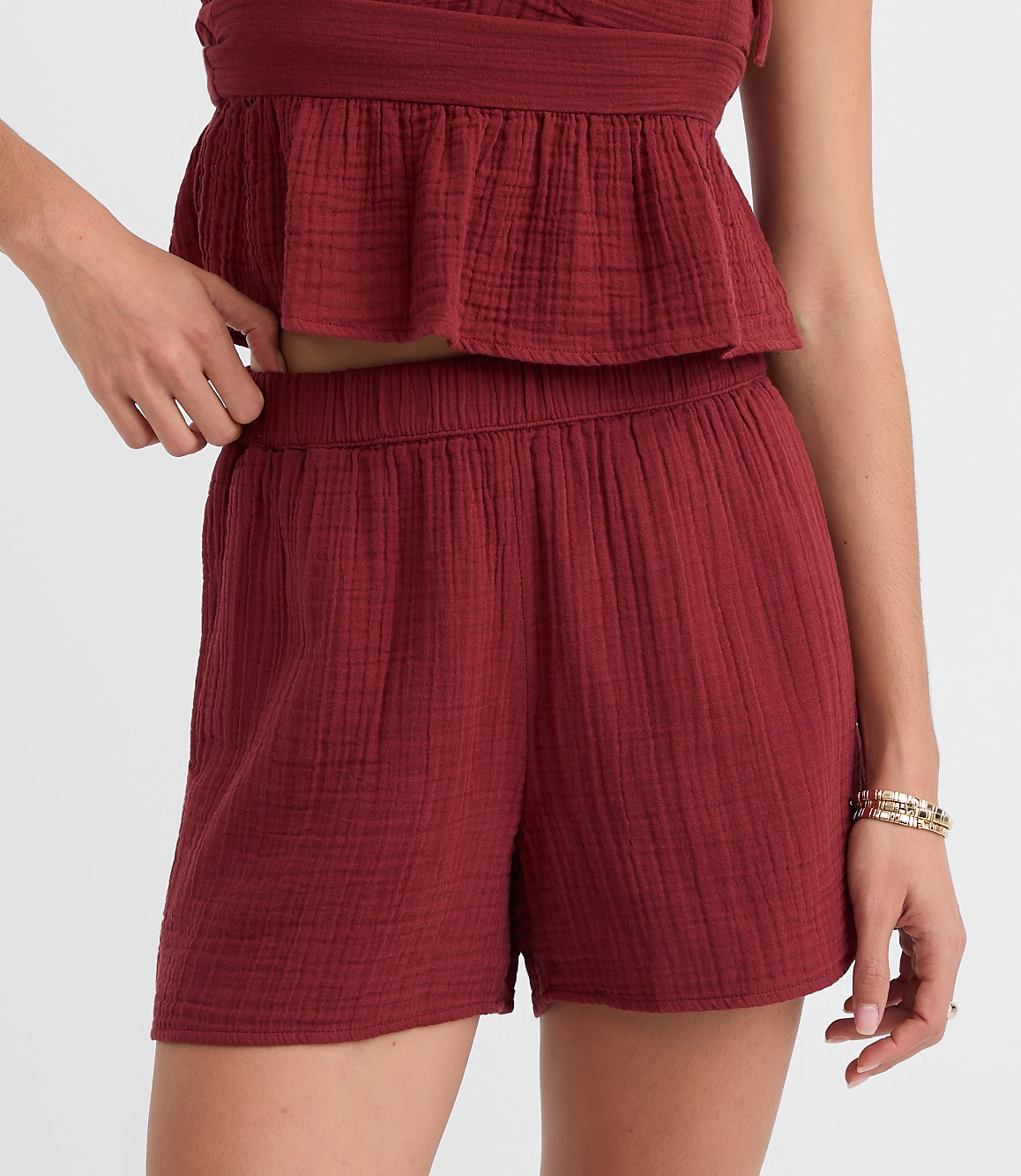 LOFT Beach Triple Cloth Shorts