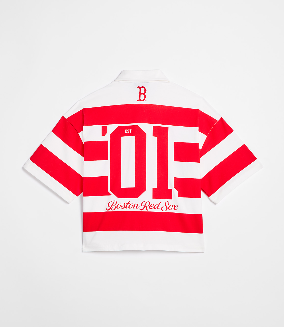 Wild Collective Red Sox Polo Tee