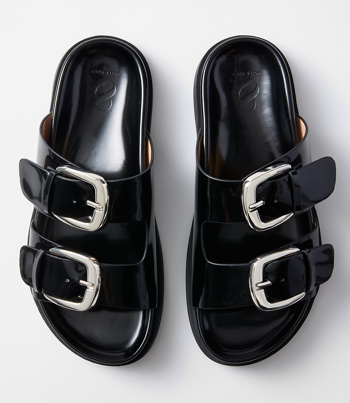 Lou & Grey Double Strap Molded Sandals