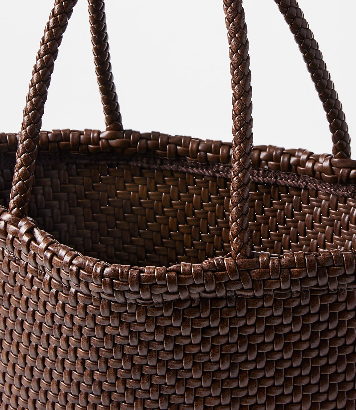 Mini Woven Tote Bag