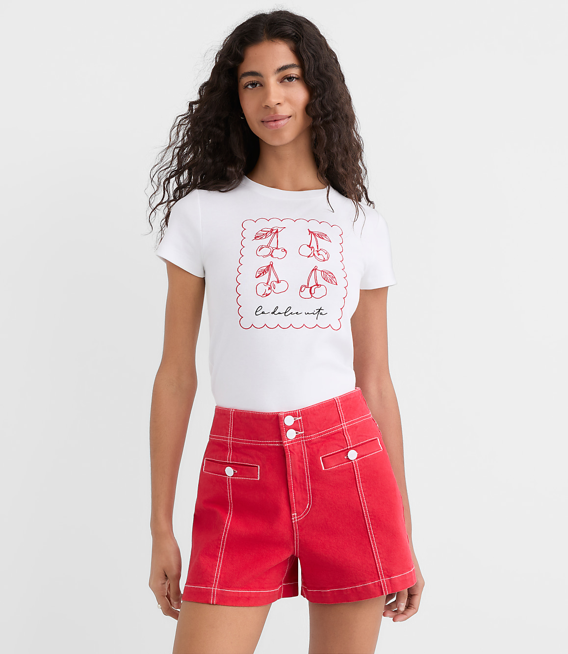 La Dolce Vita Ribbed Tee
