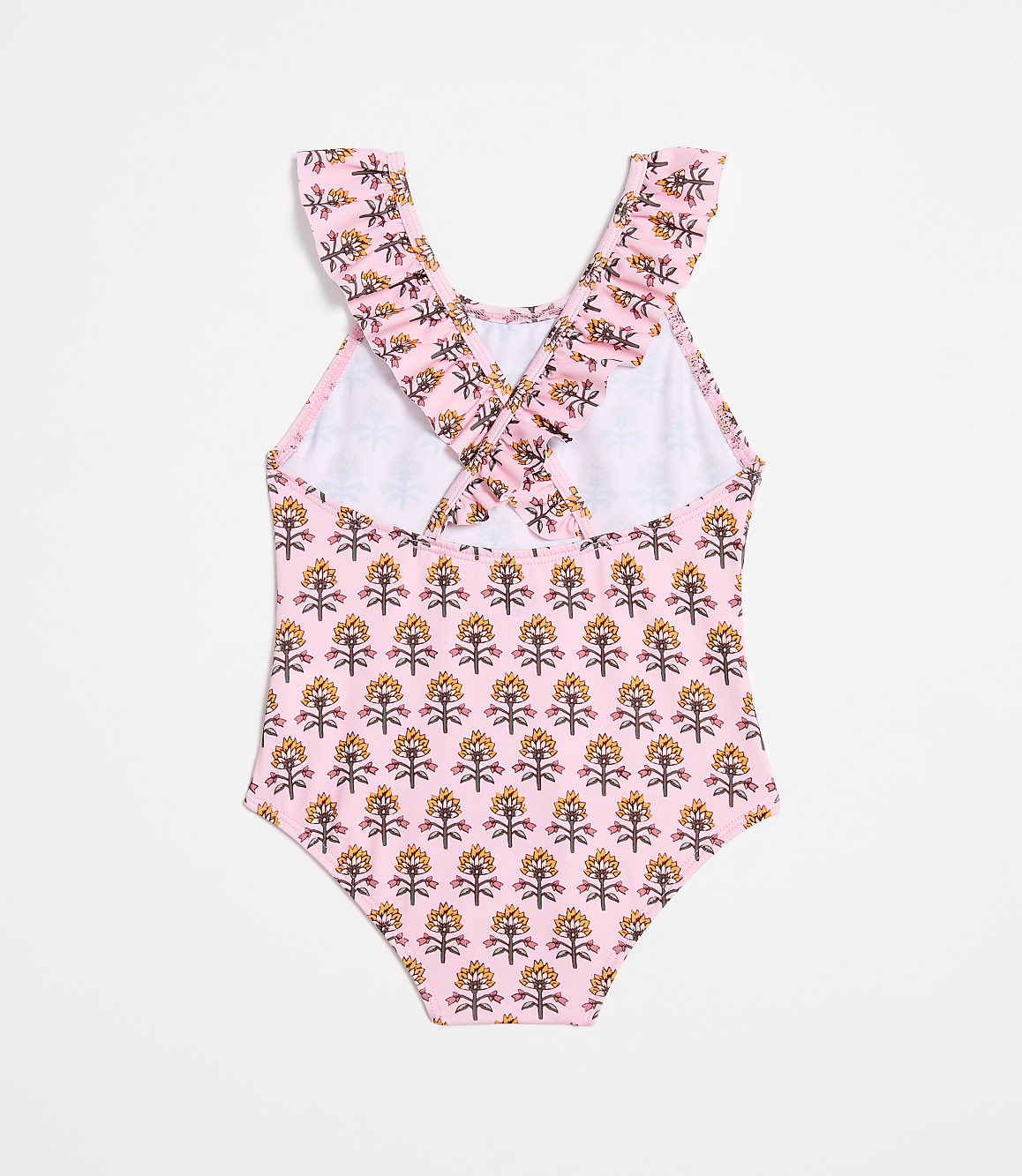 LOFT x Mon Coeur UPF 50+ Recycled Polyester Garden Ruffle Swimsuit