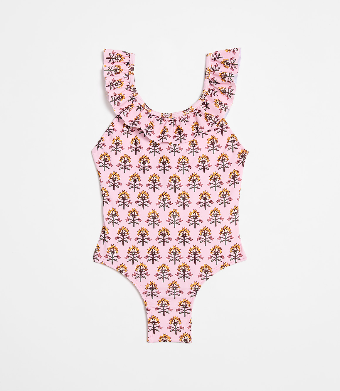LOFT x Mon Coeur UPF 50+ Recycled Polyester Garden Ruffle Swimsuit