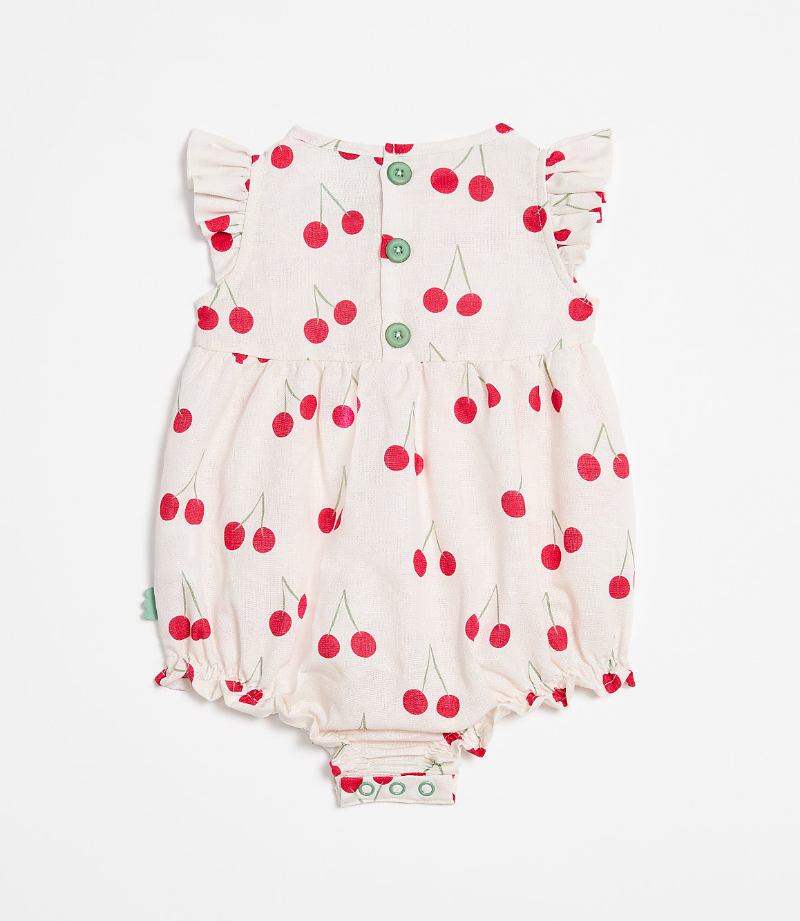 LOFT x Mon Coeur Linen Cherry Romper