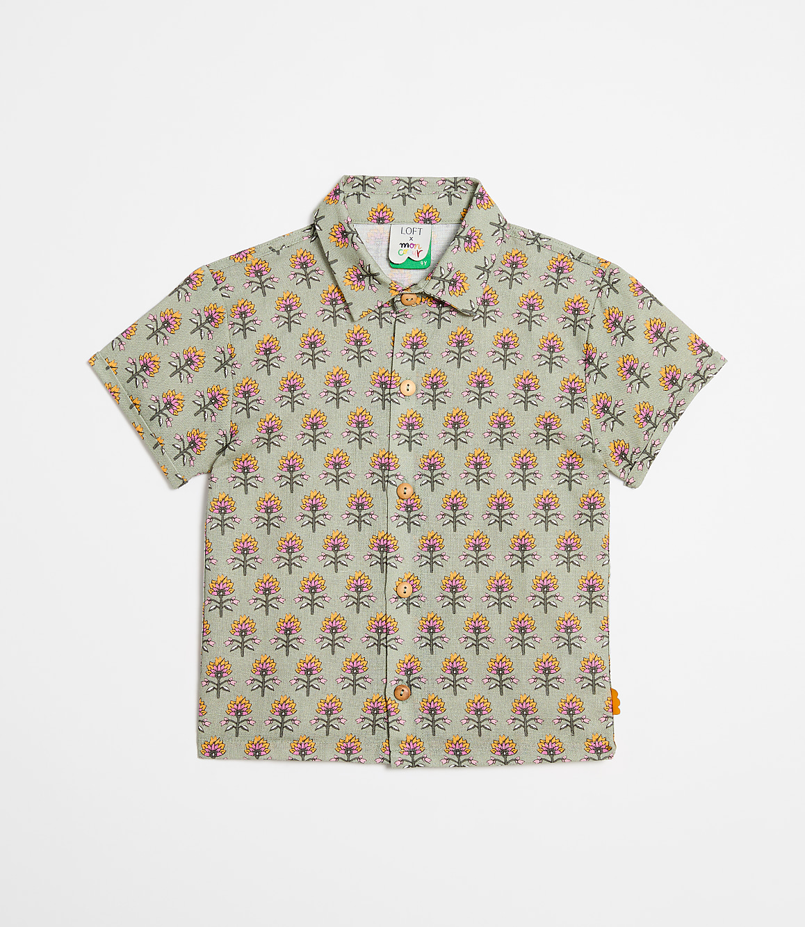 LOFT x Mon Coeur Linen Garden Shirt