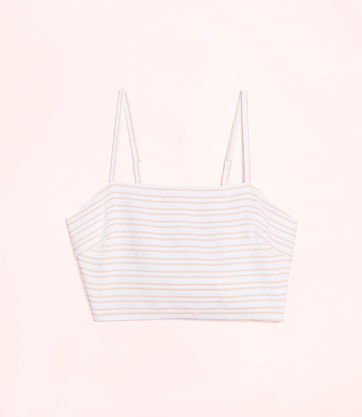 Lately Striped Crop Top
