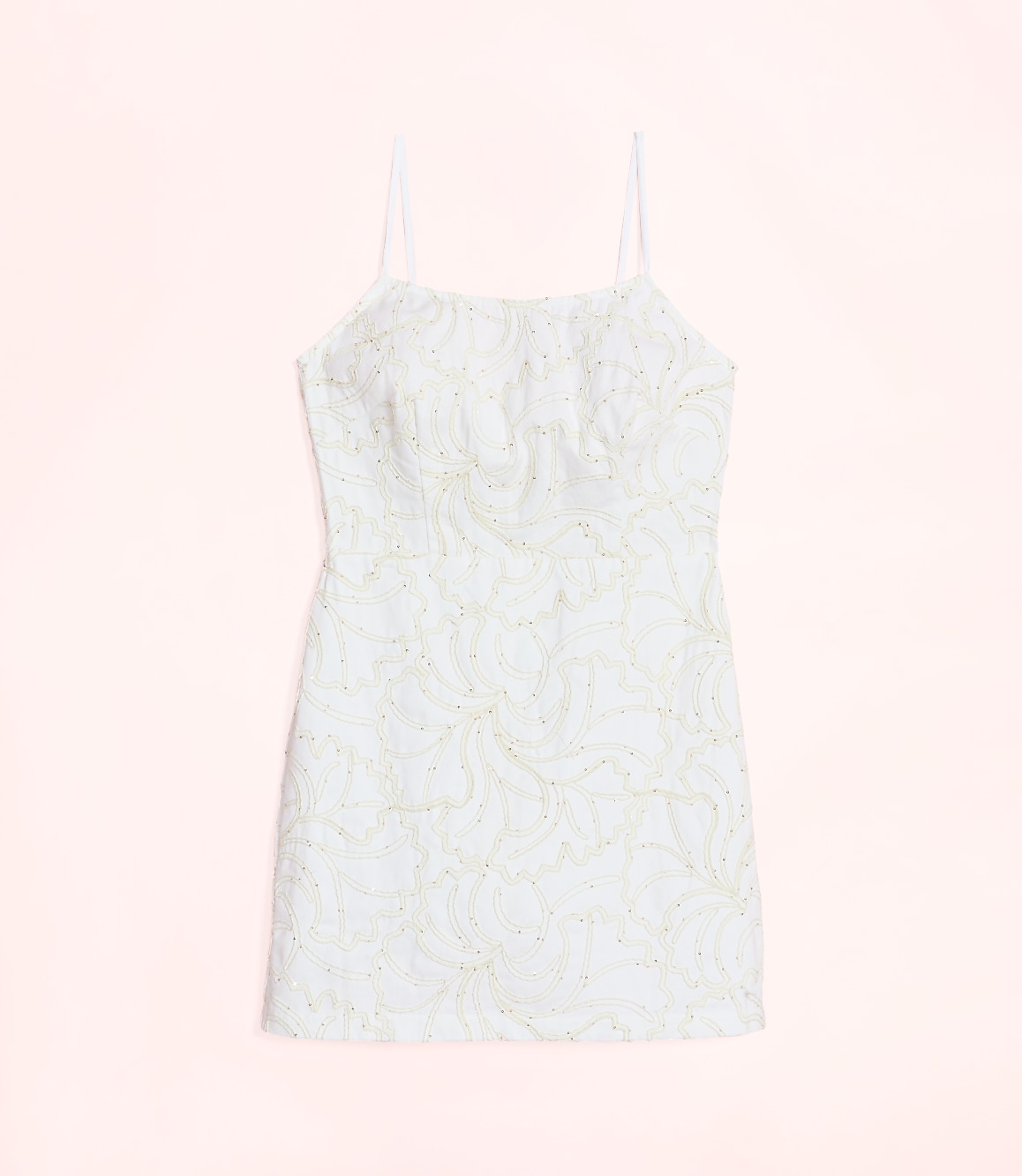 Lately Sequin Floral Mini Dress