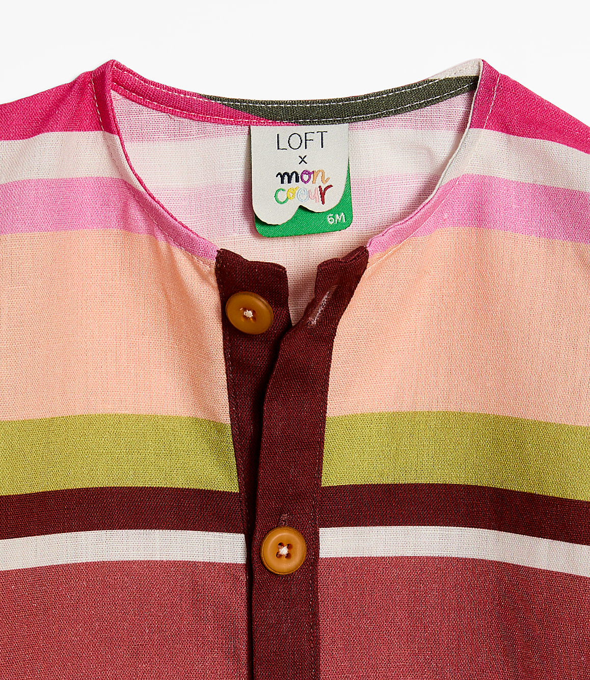 LOFT x Mon Coeur Linen Garden Dress