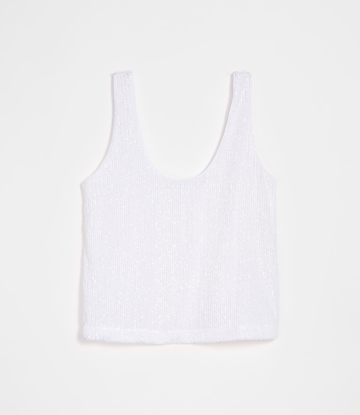 Petite LOFT Versa Sequin Tank Top