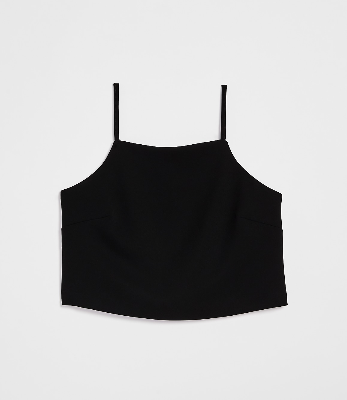 LOFT Versa Crepe Drape Square Neck Top