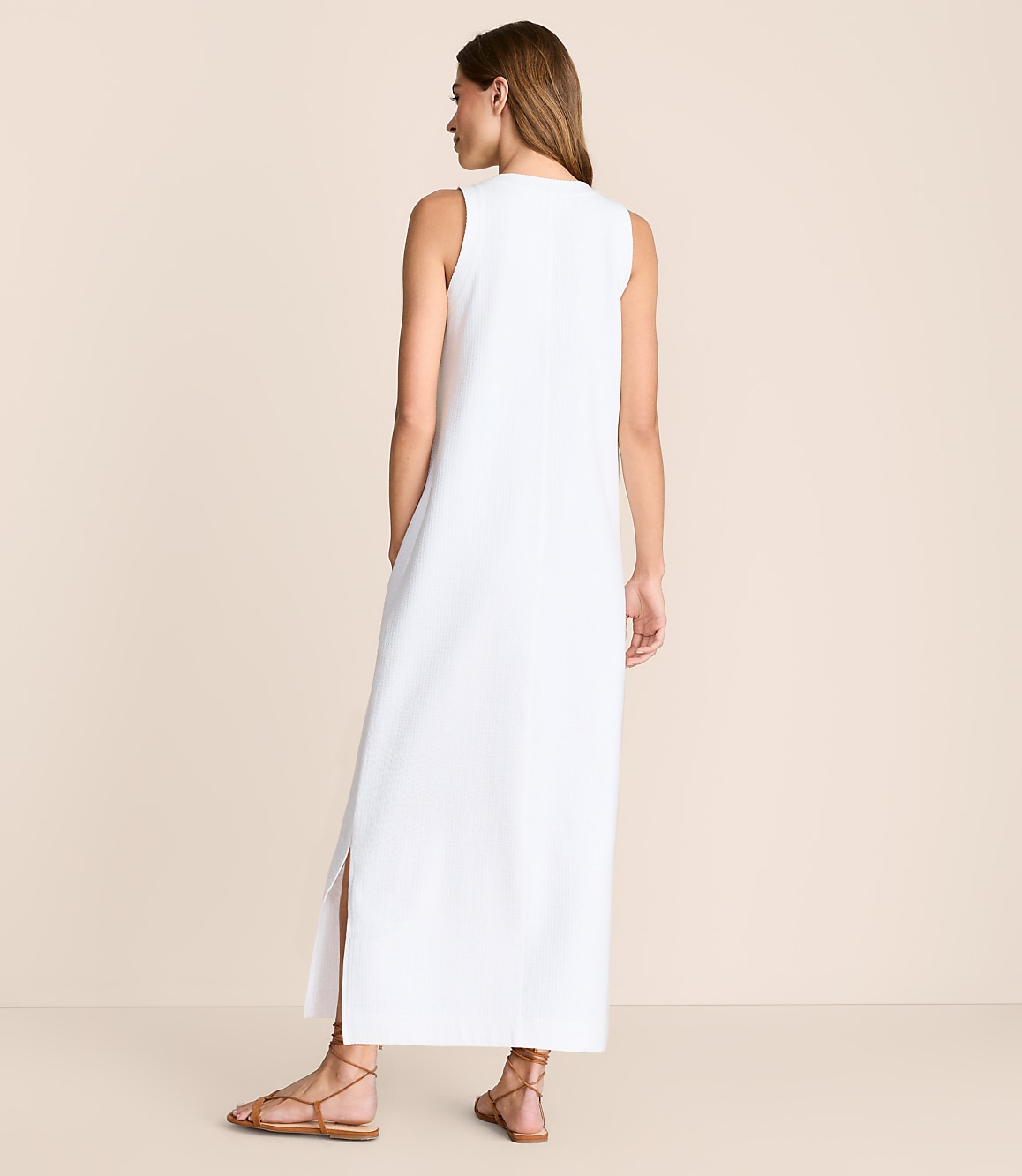 Petite Lou & Grey Seersucker Tank Midi Dress