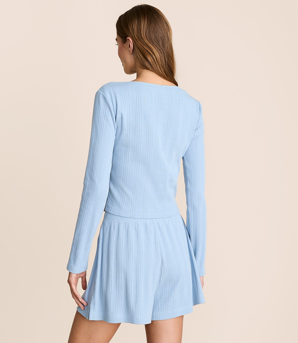 Lou & Grey Pointelle Pajama Cardigan