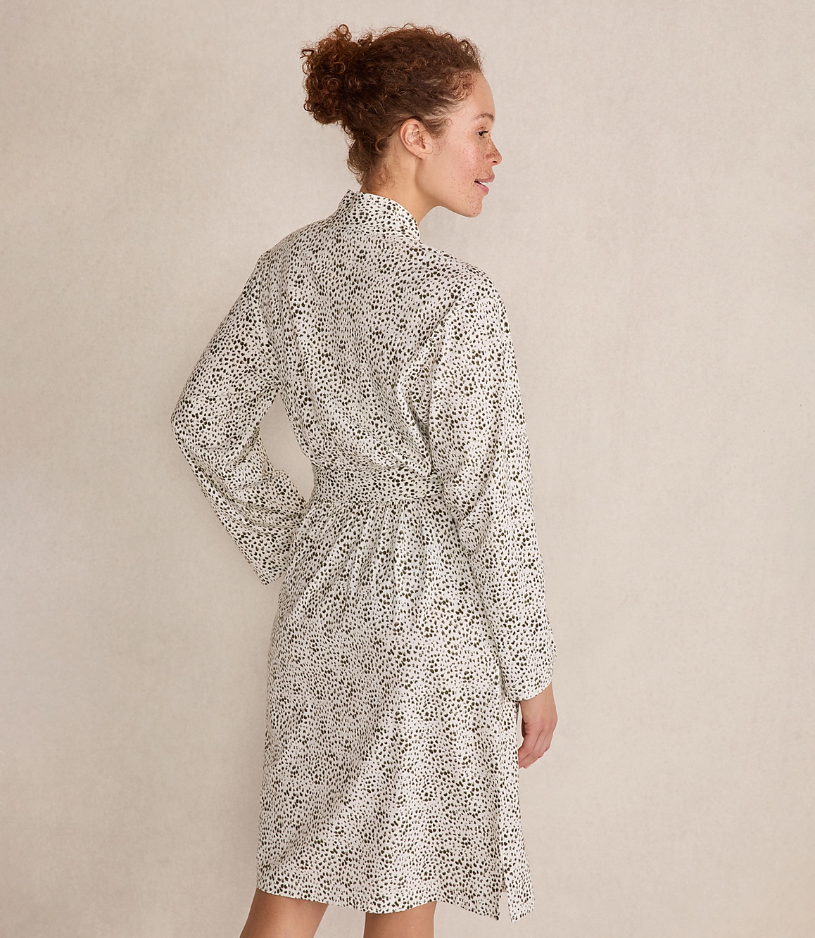 Haven Well Within Organic Cotton Jersey Animal Dot Robe