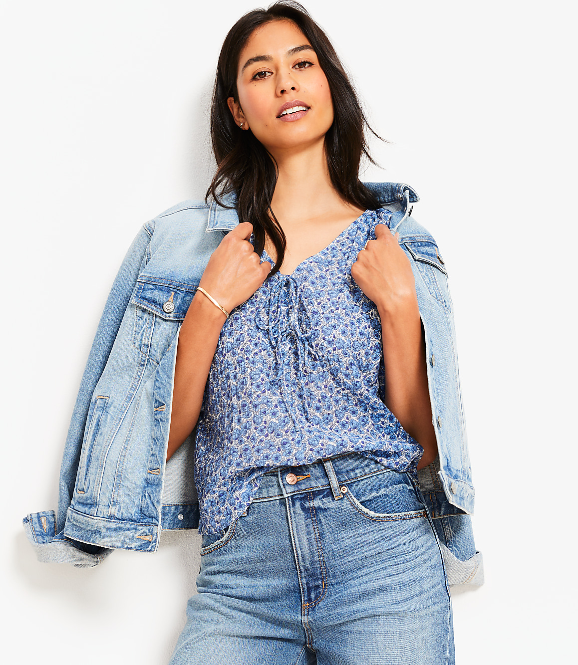 Floral Bow Blouse