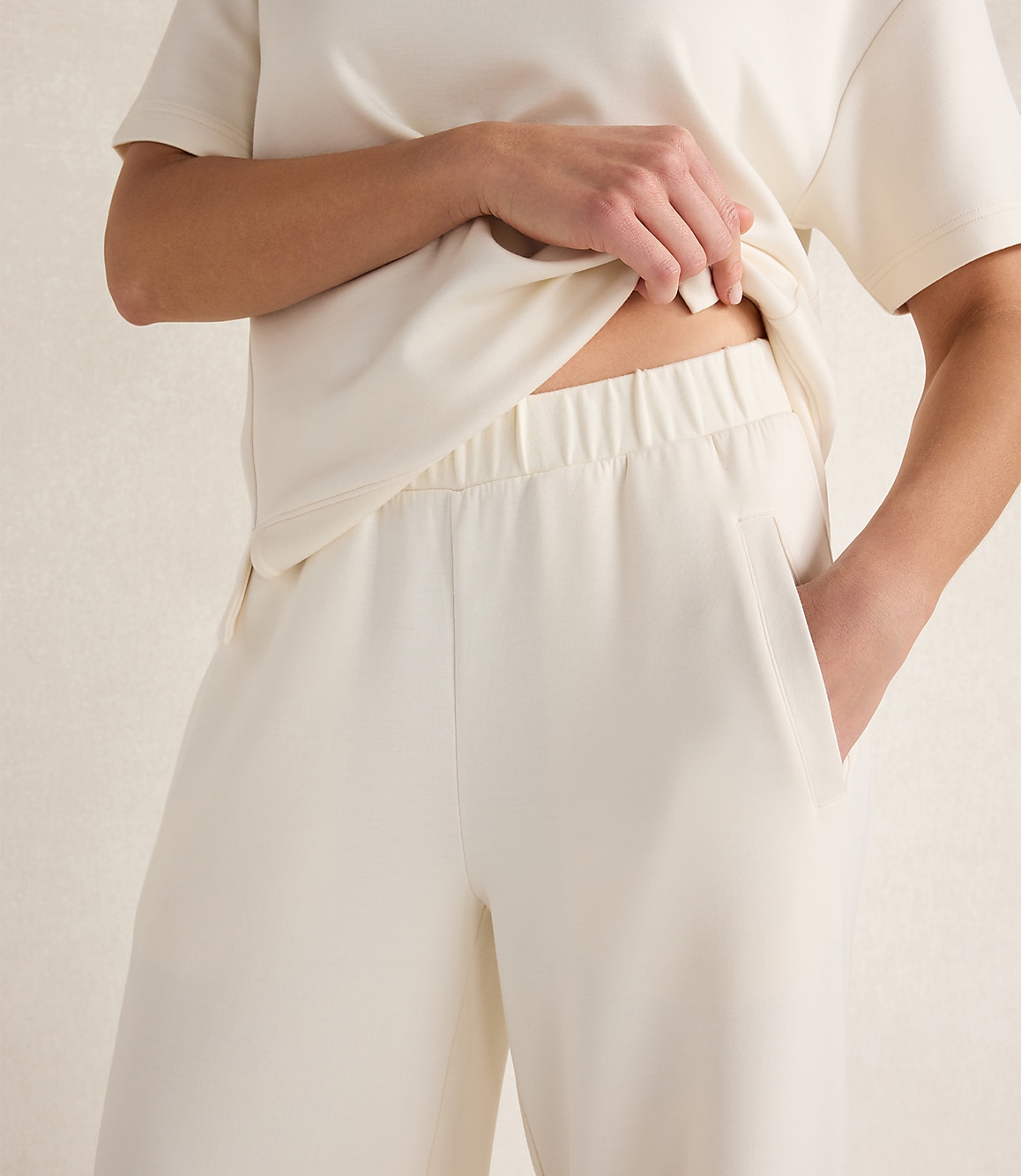 Haven Well Within Soft Knit Relaxed Barrel Leg Pants