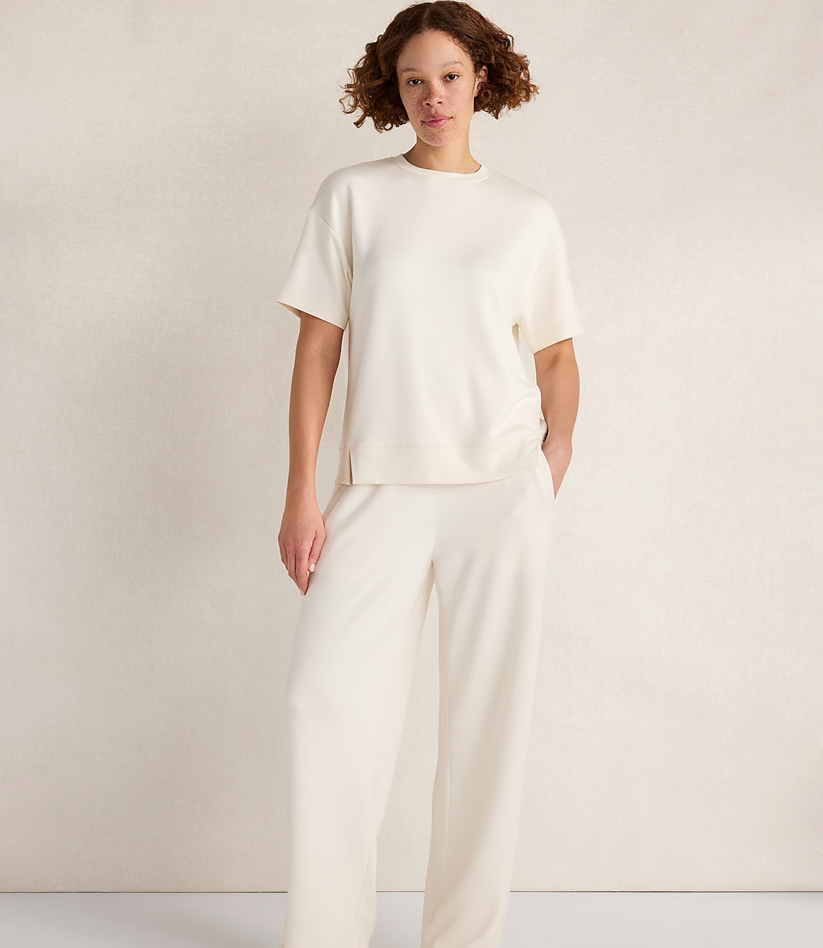 Haven Well Within Soft Knit Relaxed Barrel Leg Pants