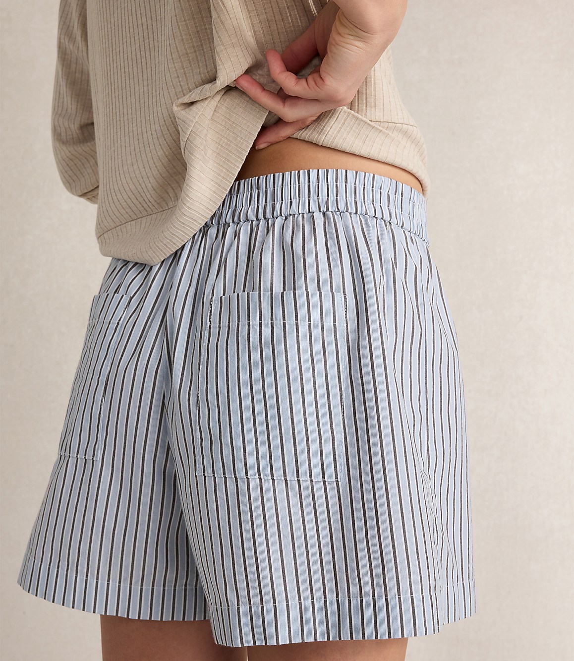 Haven Well Within Organic Cotton Poplin Boxer Shorts