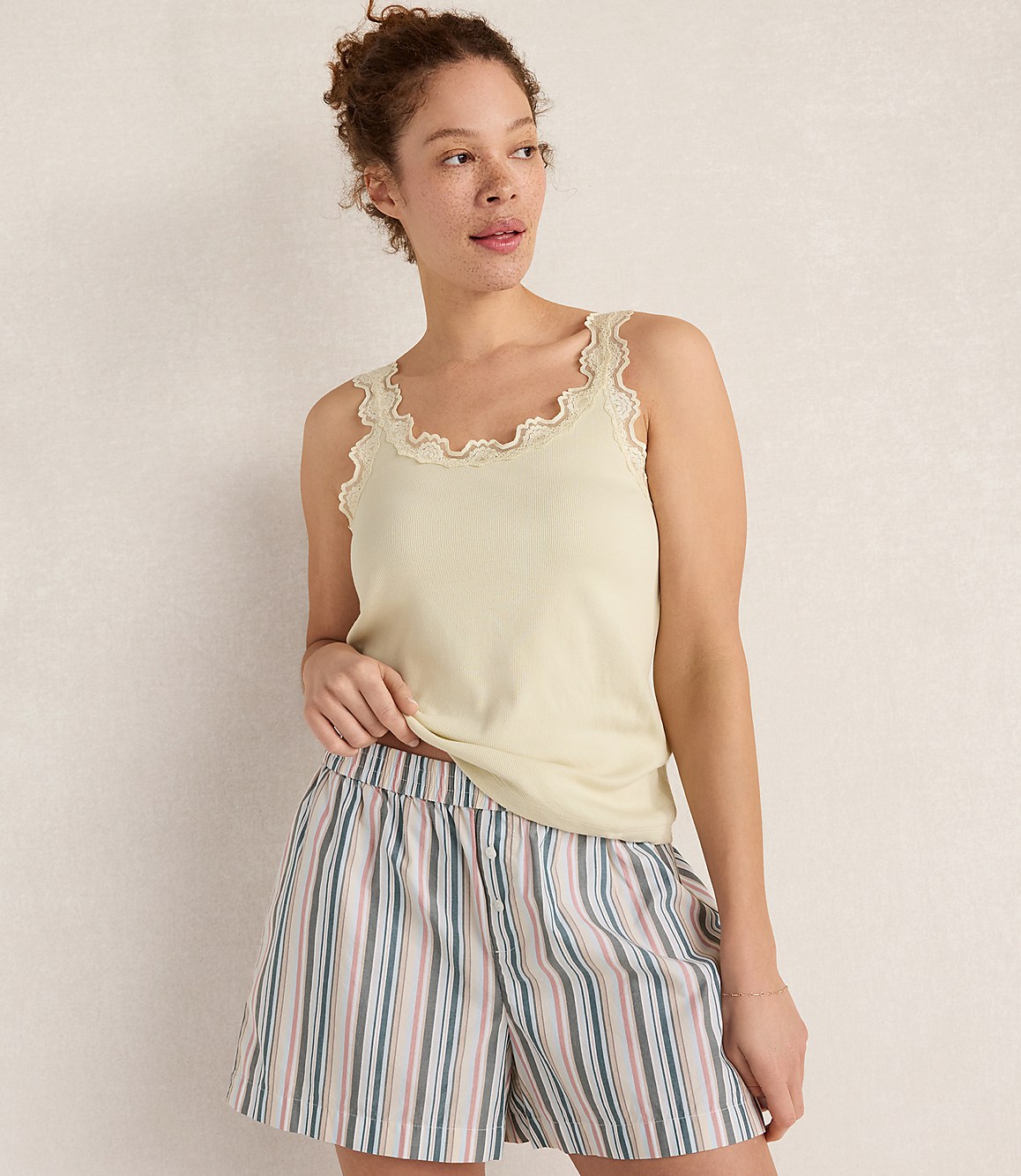 Haven Well Within Organic Cotton Poplin Boxer Shorts