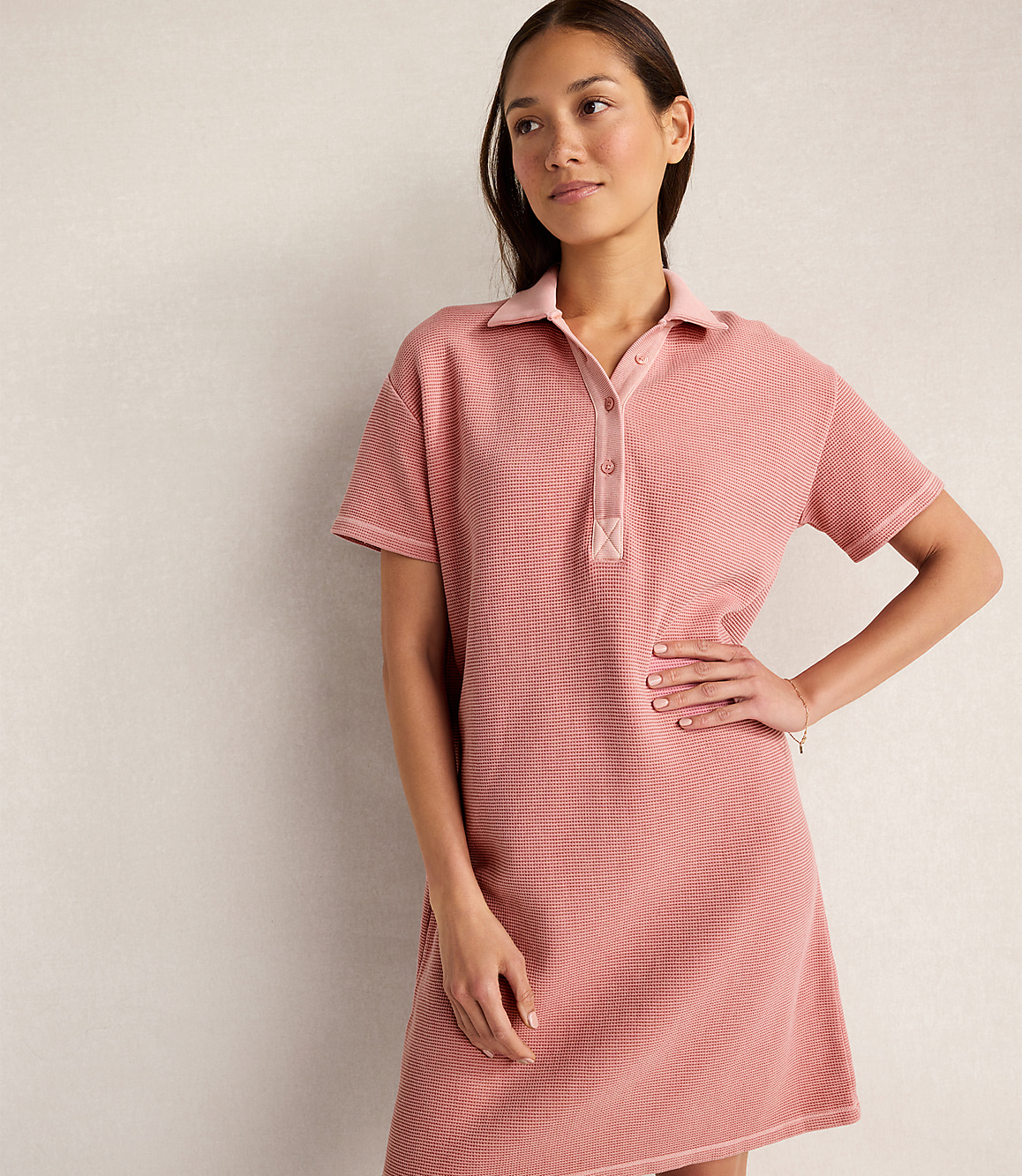 Haven Well Within Organic Cotton Waffle Sleep Dress