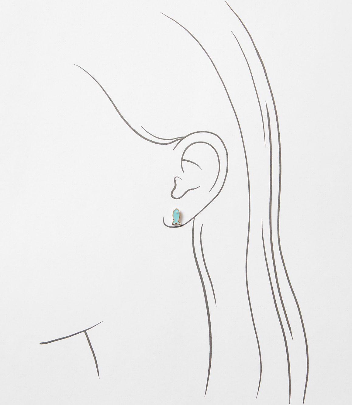 Sea Life Stud Earring Set