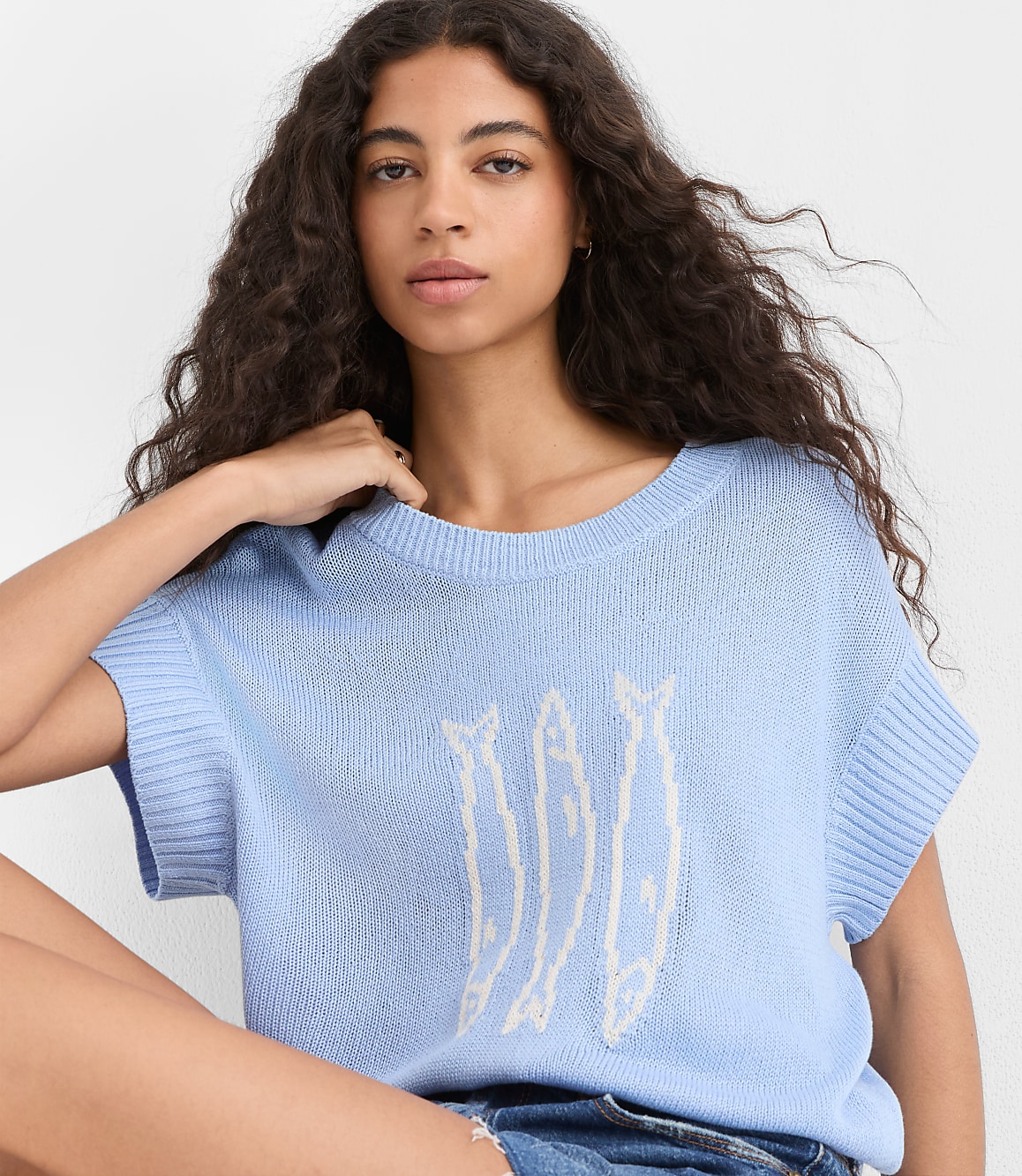 Fish Wedge Sweater