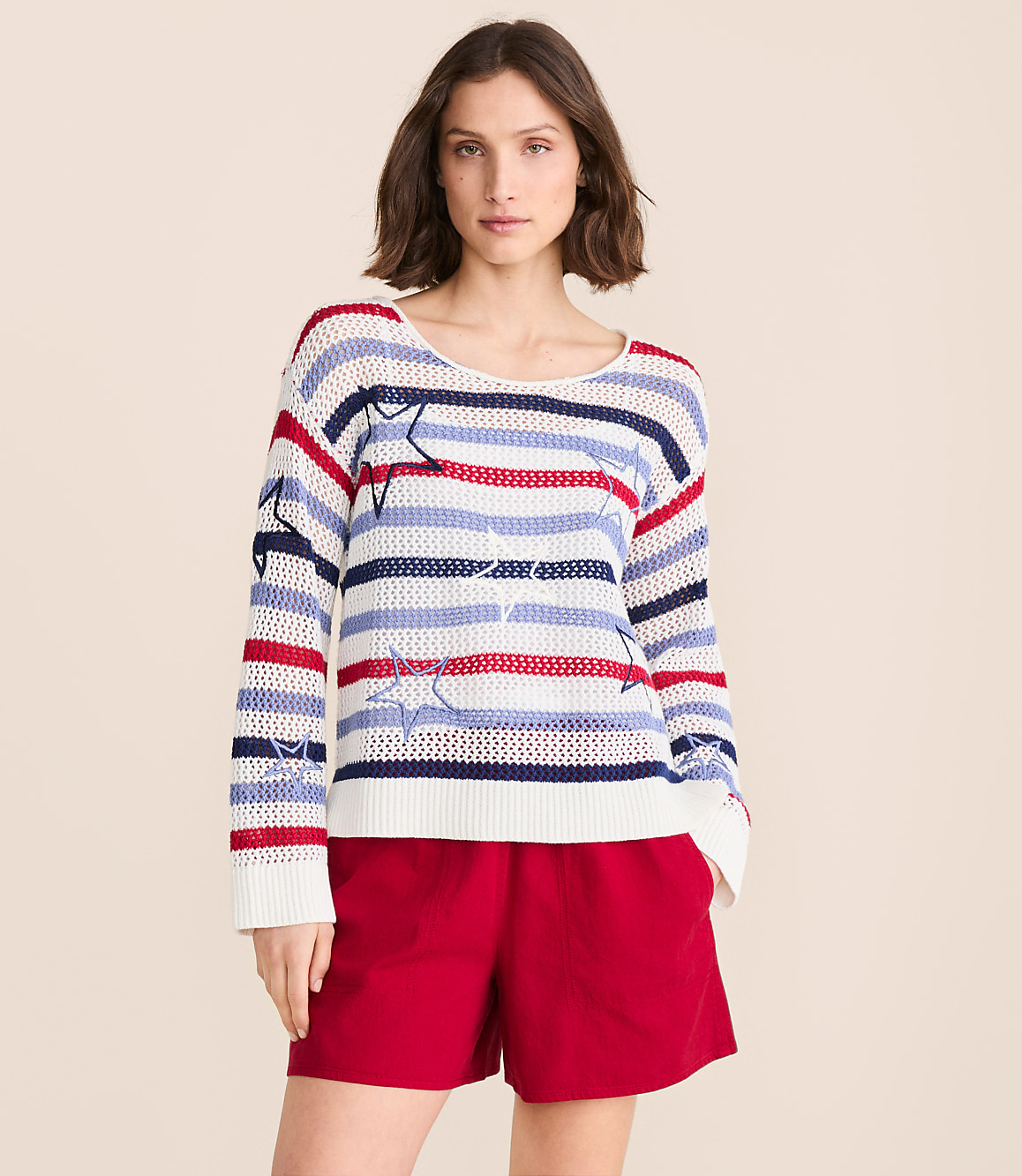 Lou & Grey Stars & Stripes Sweater