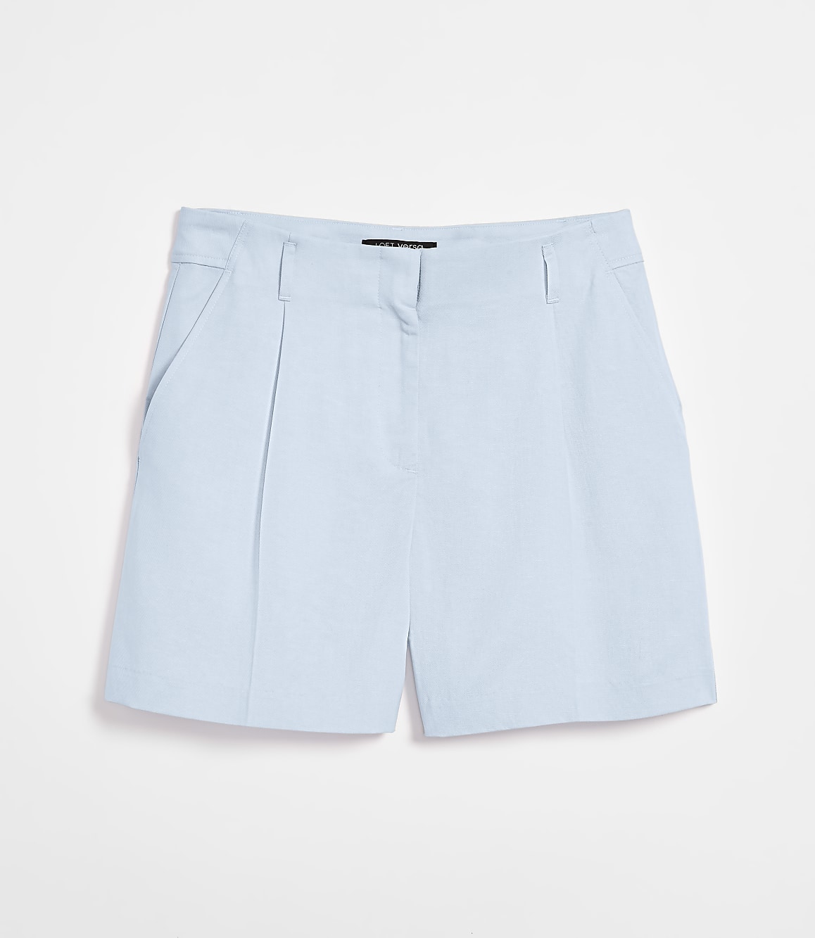 LOFT Versa Pure Spun Pleated Shorts