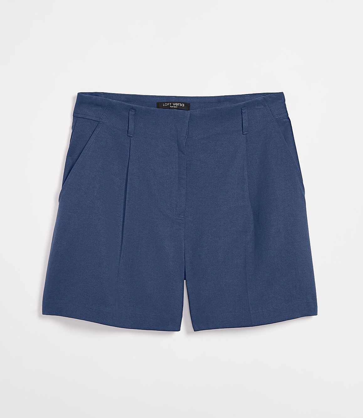LOFT Versa Pure Spun Pleated Shorts
